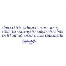 sürekli iyileştirmeyi hedef almış yönetim anlayışı ile müşterilerinin en iyi ortağı olmayı ilke edinmiştir nalbantoğlu metal