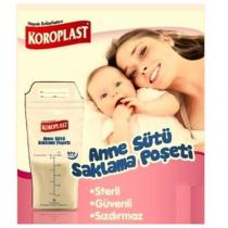 koroplast hayatı kolaylaştırır anne sütü saklama poşeti