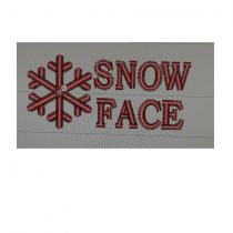 snow face