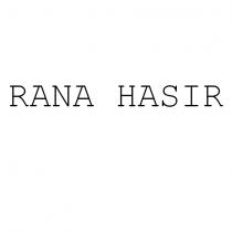 rana hasır