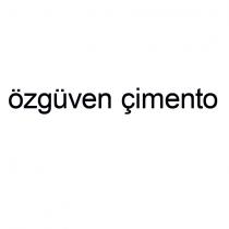 özgüven çimento