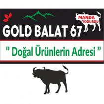 gold balat 67 doğal ürünlerin adresi manda yoğurdu