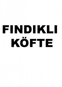fındıklı köfte