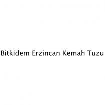 bitkidem erzincan kemah tuzu