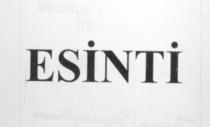 esinti