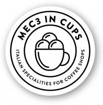 mec3 in cups italıan specialities for coffee shops