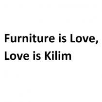 furniture is love, love is kilim