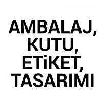 ambalaj, kutu, etiket tasarımı