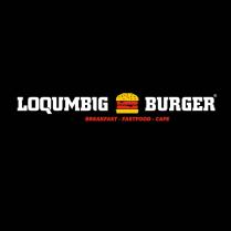 loqumbig burger breakfast fastfood cafe