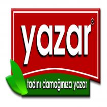 yazar tadını damağınıza yazar