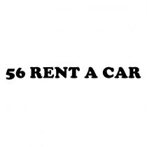 56 rent a car