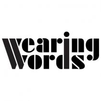 wearing words