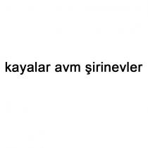 kayalar avm şirinevler