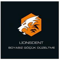 lionsdent boyasız göçük düzeltme