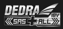 dedra sas+all 18v