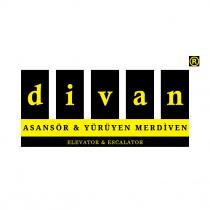 divan asansör & yürüyen merdiven elevator & escalator