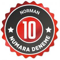 norman 10 numara deneme