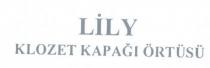 lily klozet kapağı örtüsü