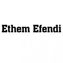 ethem efendi