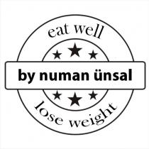 eat well by numan ünsal lose weight