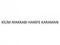 kilim ayakkabı hanife karaman