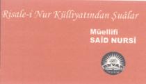risale-i nur külliyatından şualar müellifi said nursi envar