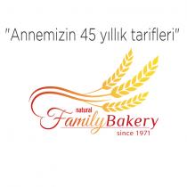 annemizin 45 yıllık tarifleri natural family bakery since 1971