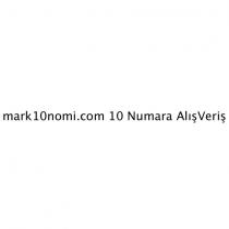 mark10nomi.com 10 numara alışveriş