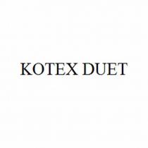 kotex duet