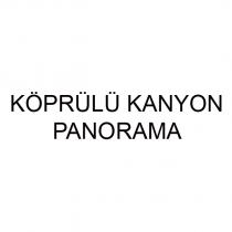 köprülü kanyon panorama