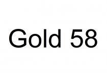 gold 58