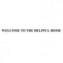 welcome to the helpful home