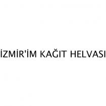izmir'im kağıt helvası