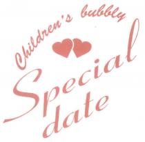 children´s bubbly special date