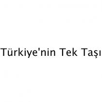 türkiye'nin tek taşı