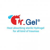 tr-gel heat absorbing sterile hydrogel for all kind of traumas