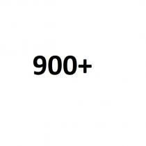 900+