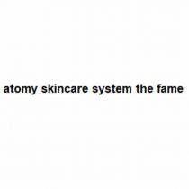 atomy skincare system the fame