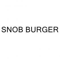 snob burger