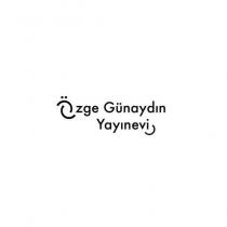 özge günaydın yayınevi