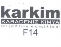 karkim karadeniz kimya karışık bitkisel aromatik sular f14