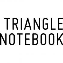 triangle notebook