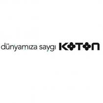 dünyamıza saygı koton
