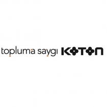 topluma saygı koton