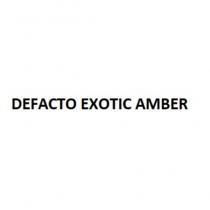 defacto exotic amber