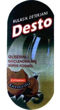 bulaşık deterjanı desto gliserinli güçlendirilmiş süper formül