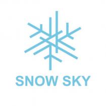 snow sky
