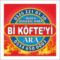 miden düşerse dara bi köfte'yi ara