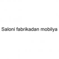 saloni fabrikadan mobilya