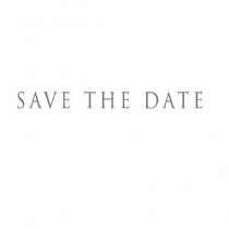 save the date